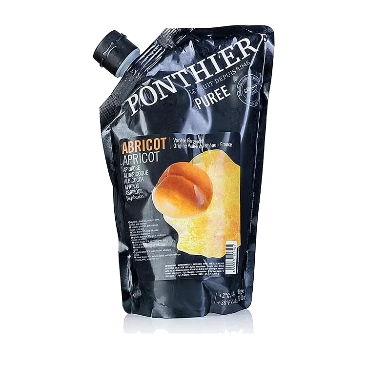 Ponthier fruktpure aprikos   6x1kg