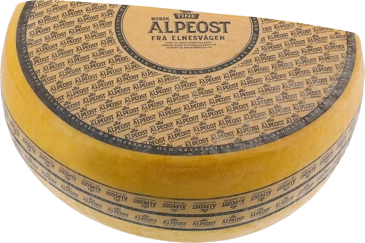 Vellagret norsk alpeost   5kg