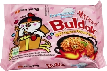 Buldak Ramen Nudler Carbonara