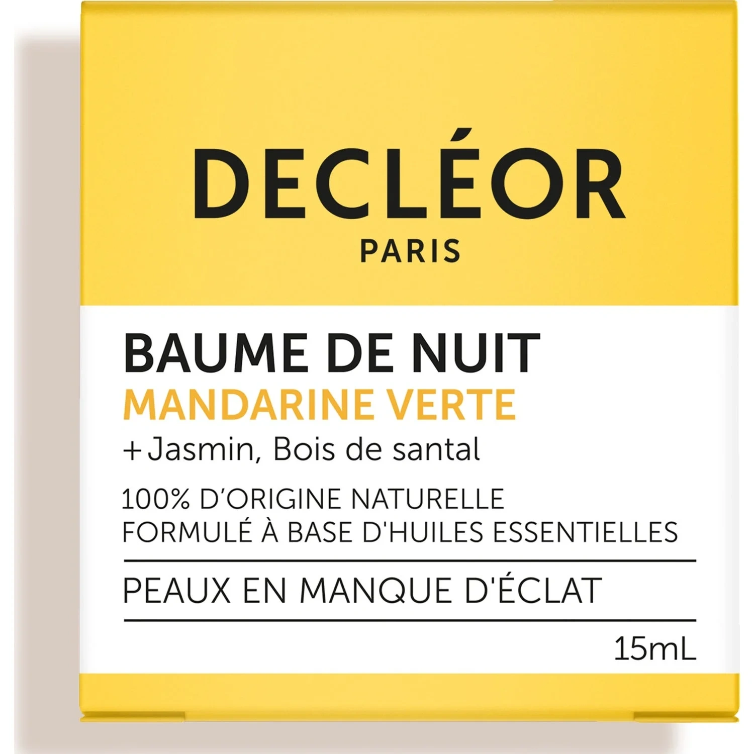 Decléor Night Balm Green Mandarin