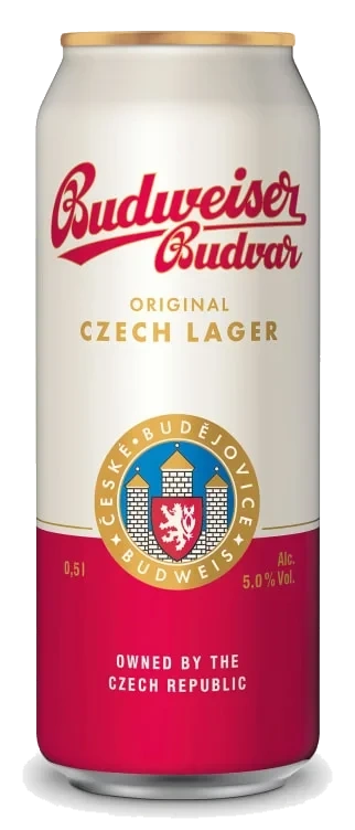 Budweiser Budvar 0,5l boks