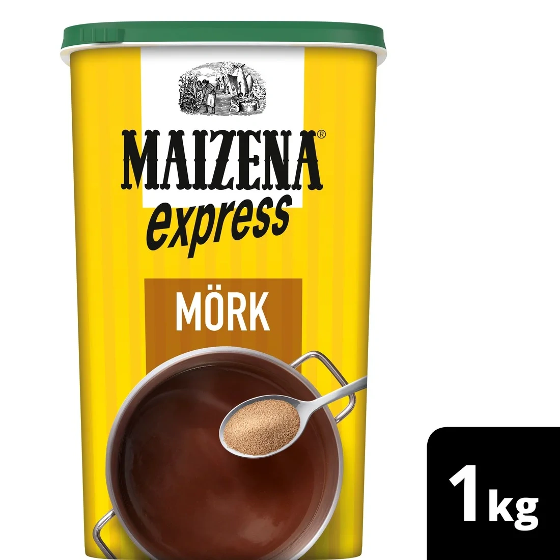 Maizena Brun Jevner Express 1kg