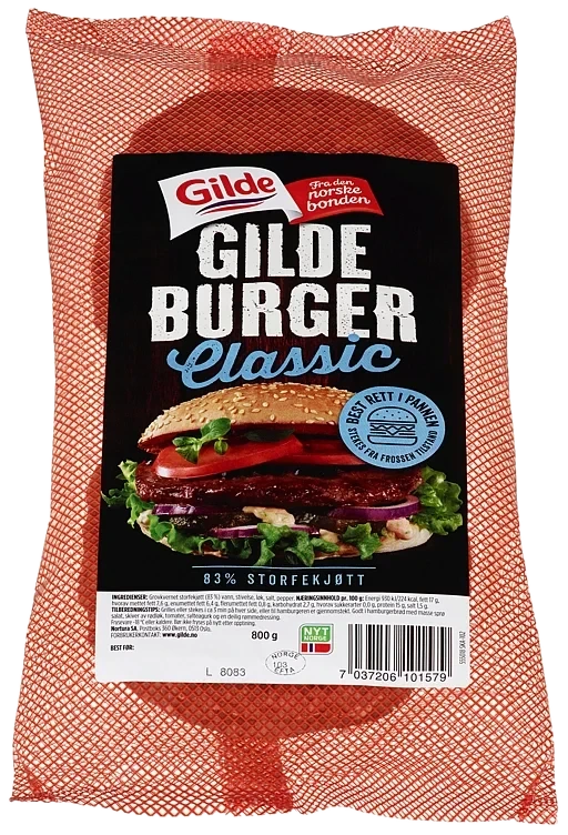 Gilde Gildeburger classic 800g