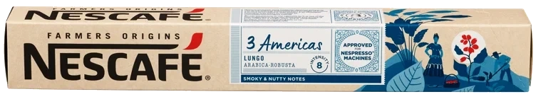 Nescafé Farmers Origins Americas Kapsler X10 54g
