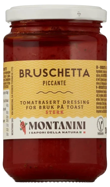 Bruschetta Spread 280g Montanini