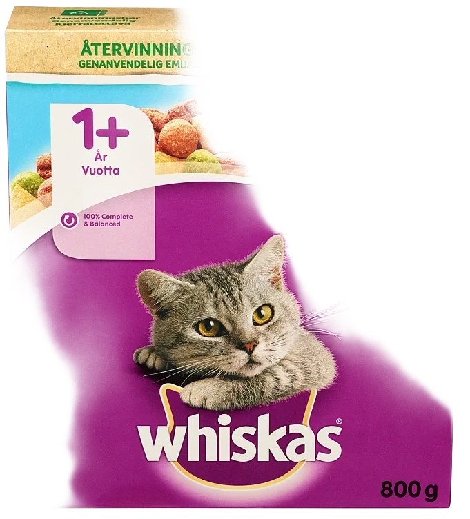 Whiskas Tunfisk 1+ 800g