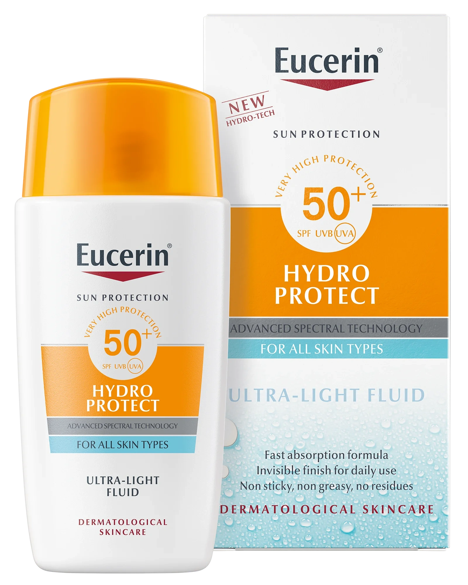 Eucerin Sun Hydro Protect Ultra Light Fluid SPF50+, 50 ml