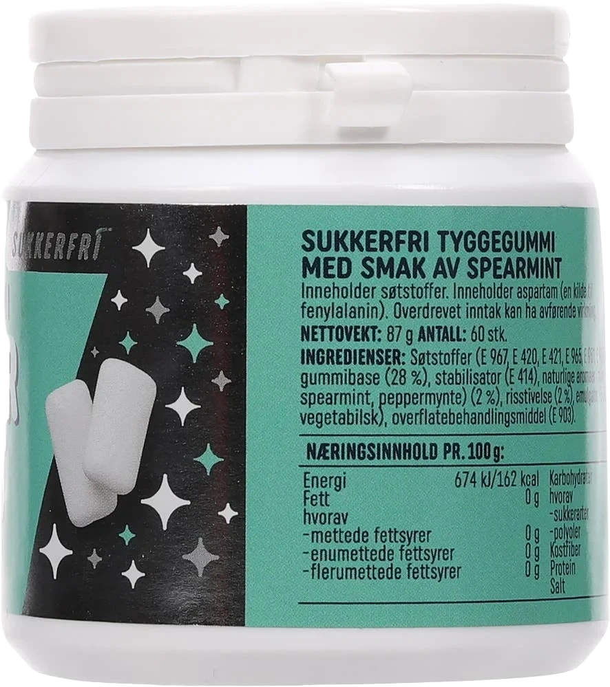 R Tyggegummi Spearmint