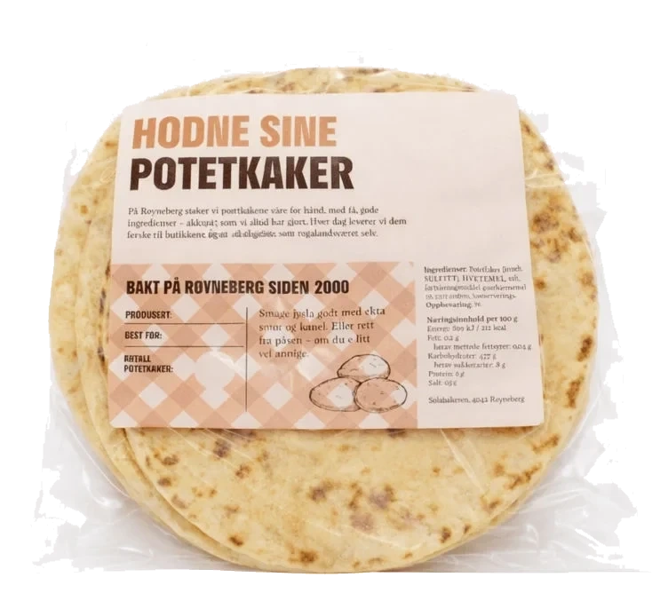 Potetkaker 8stk 320g Hodne