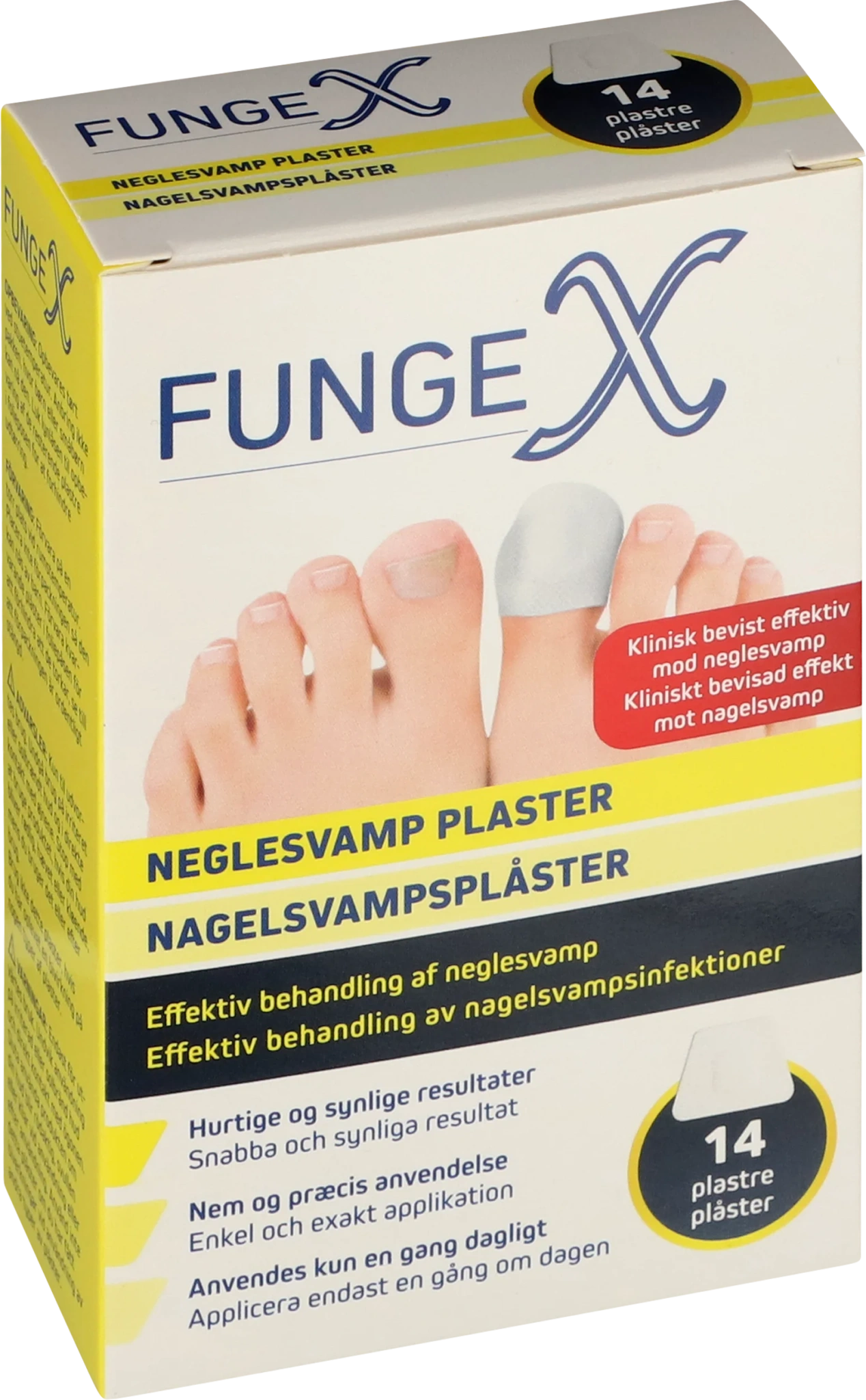 FungeX Nagelsvampsplåster