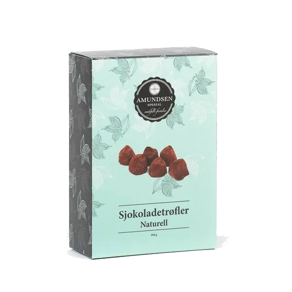 Sjokoladetrøfler Naturell