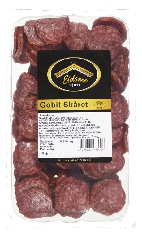 Gobit skåret   250g
