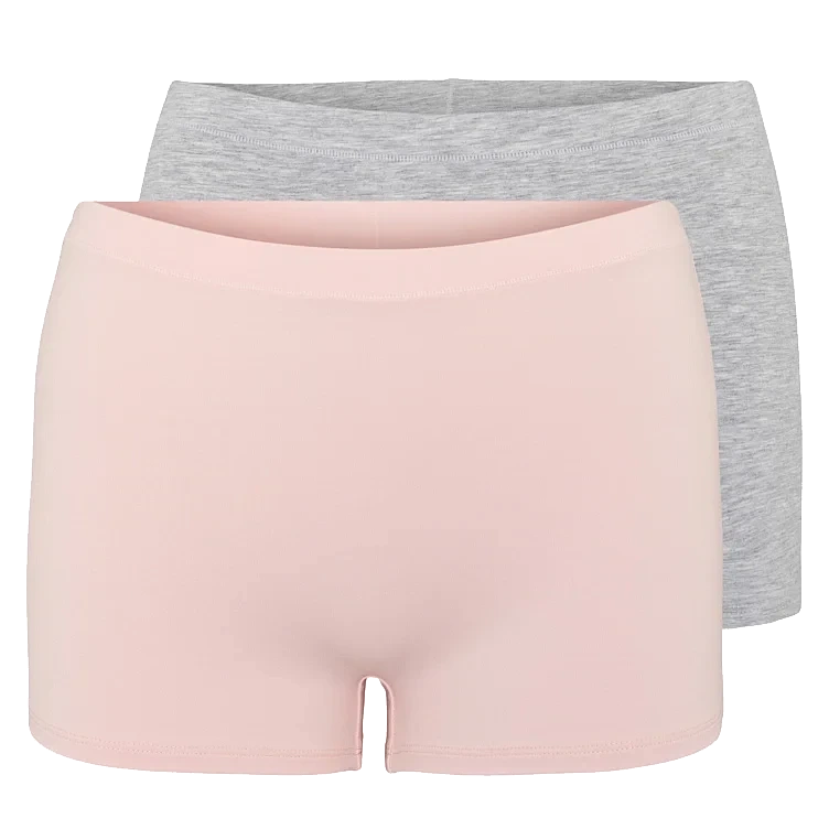 Boxer Cotton Grey/Pink M Pierre Robert