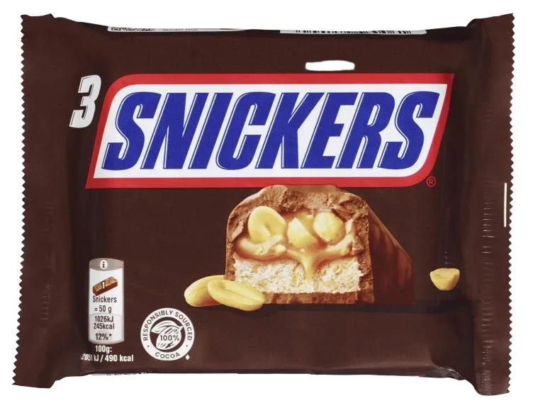 Snickers 3pk 150g