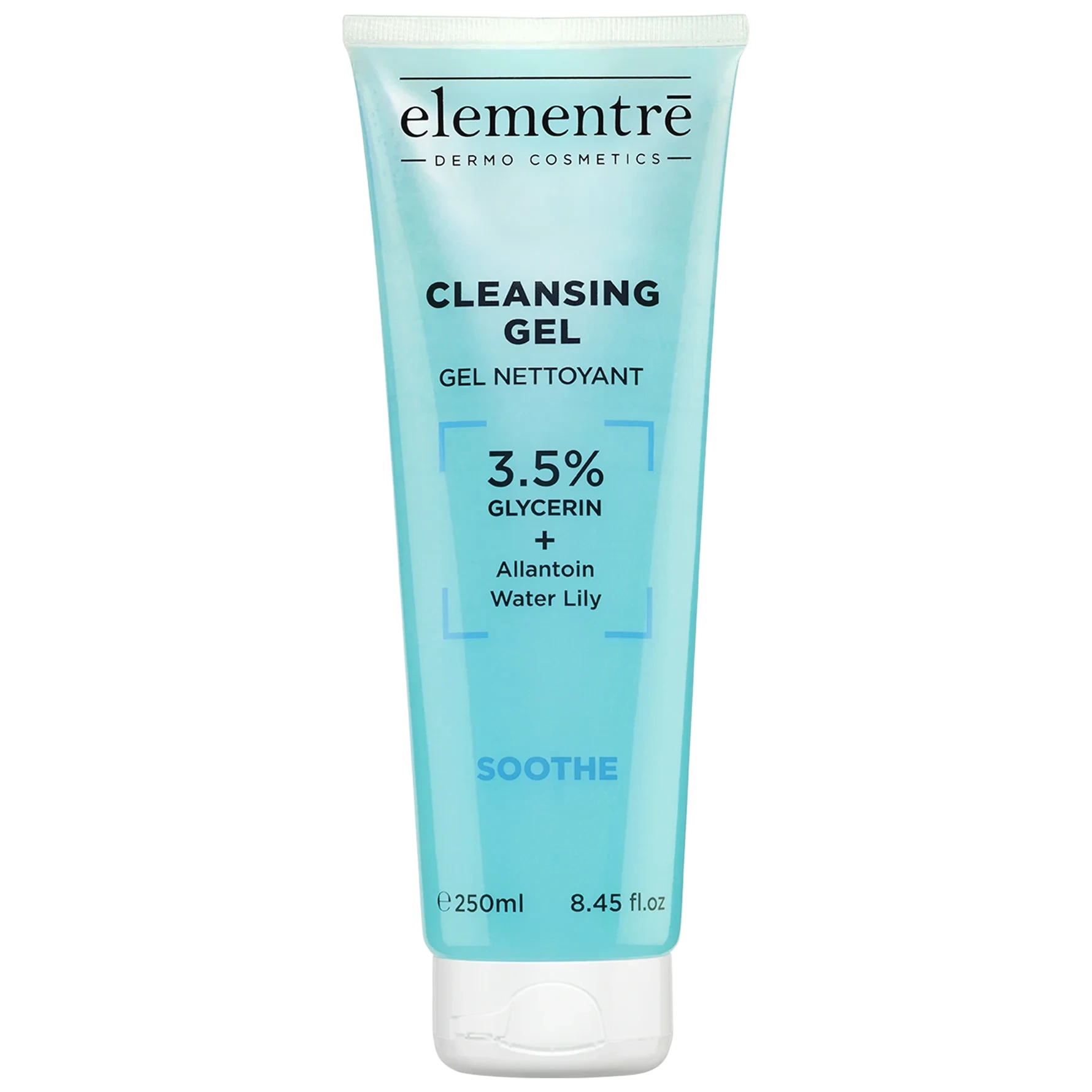 elementrē Cleansing Gel - 3. 5% Glycerin 250 ml