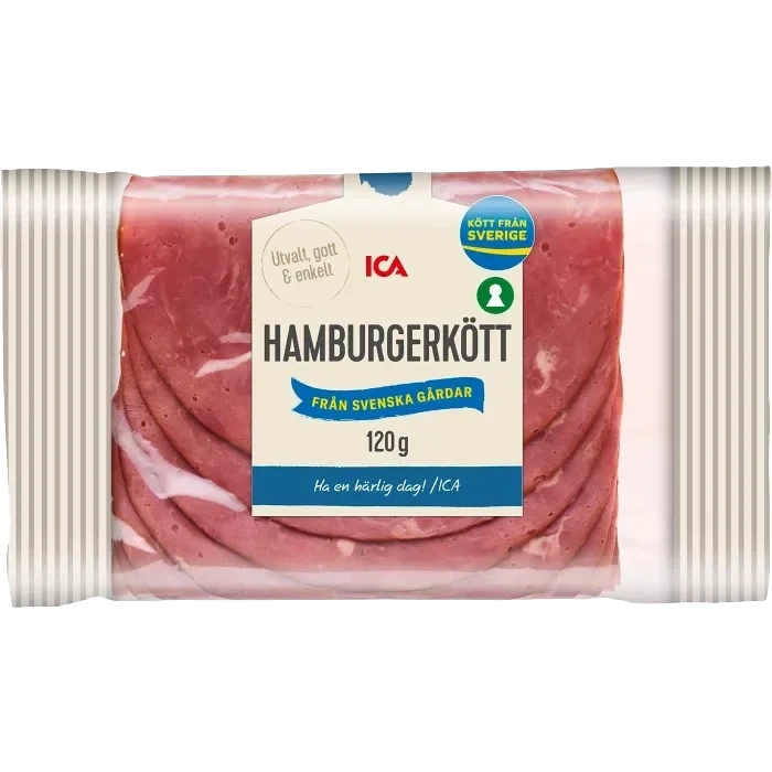 Hamburgerkött 120g ICA