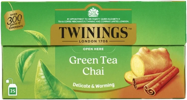 Grønn Te Chai 25pos Twinings