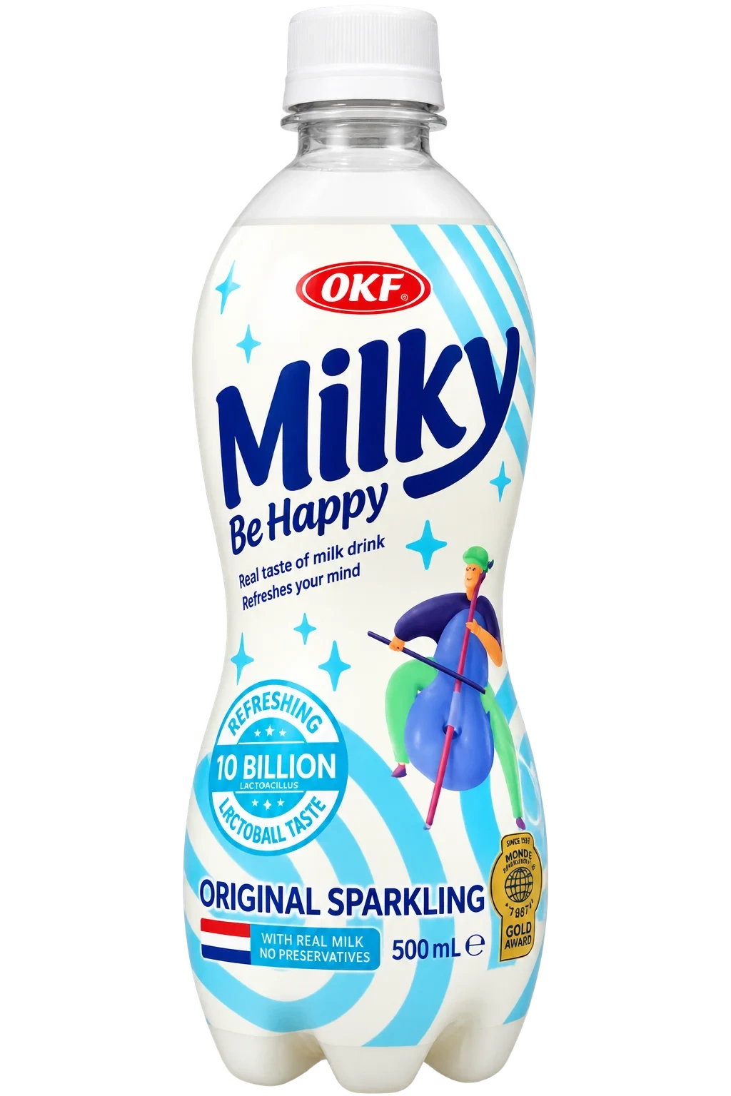 OKF Milky Carbonated 500ml