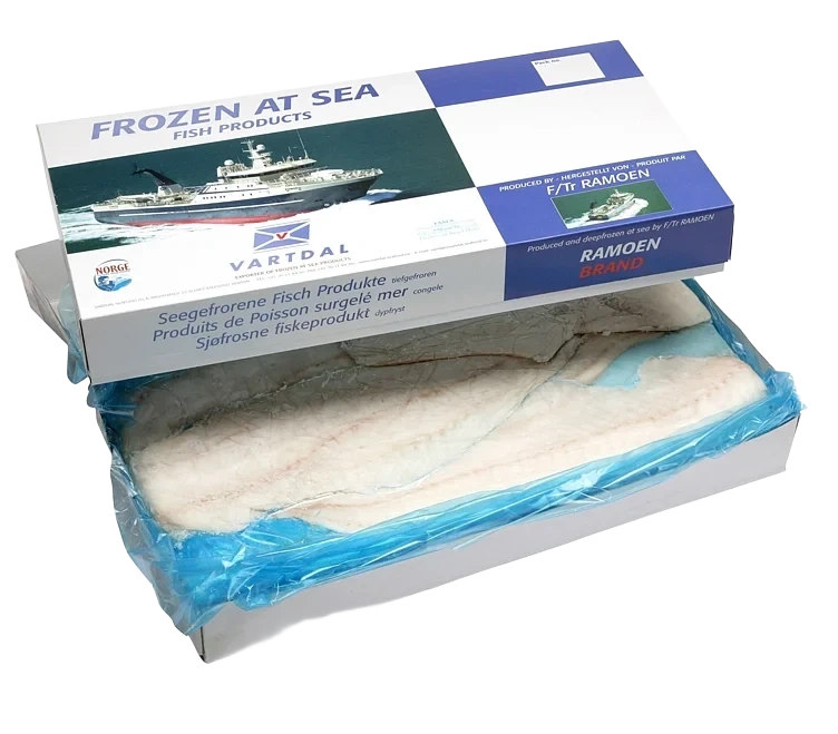 Torskefilet u/skinn 6,8kg