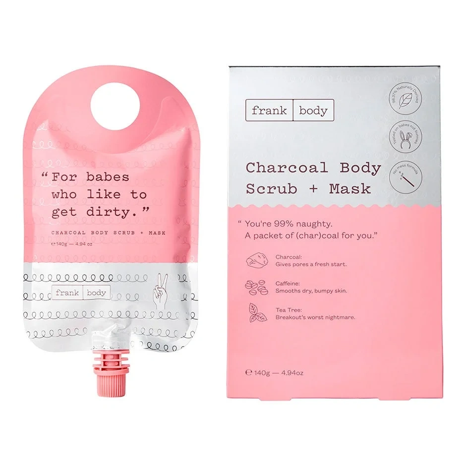 Frank Body Charcoal Body Scrub