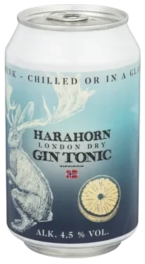 Harahorn London Dry Gin & Tonic Rtd 4.5%