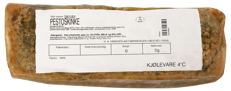 Pestoskinke Hel Hanssens