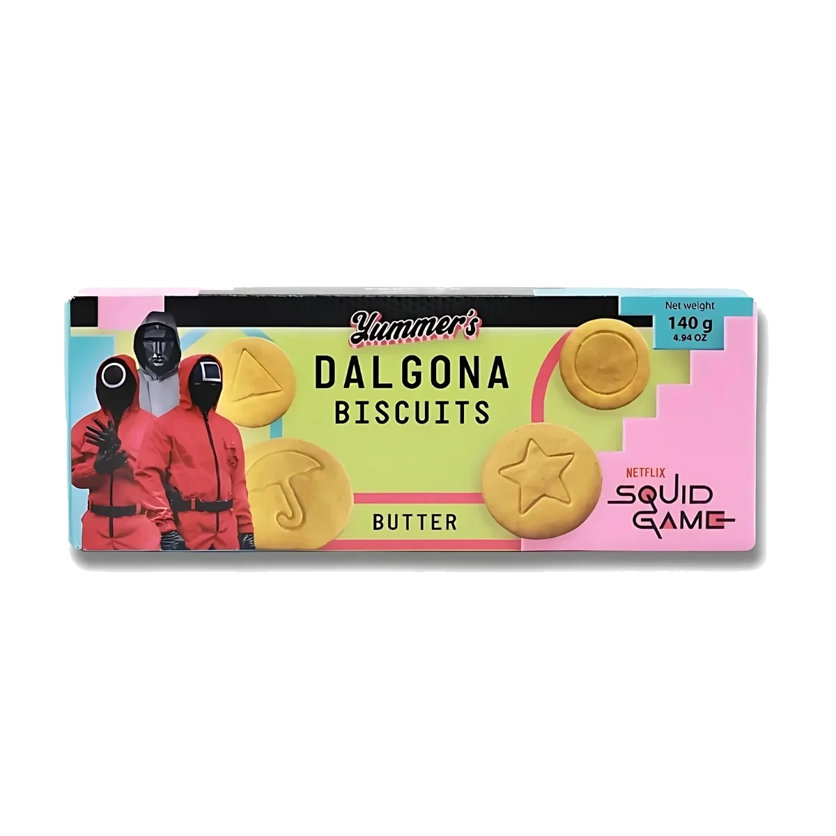 Squid Game Dalgona Butter Biscuits 140 g