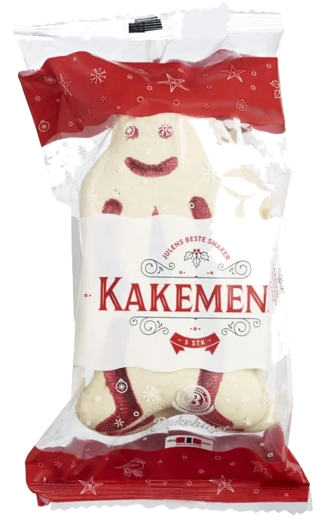 Kakemenn 5pk 330g Bakehuset