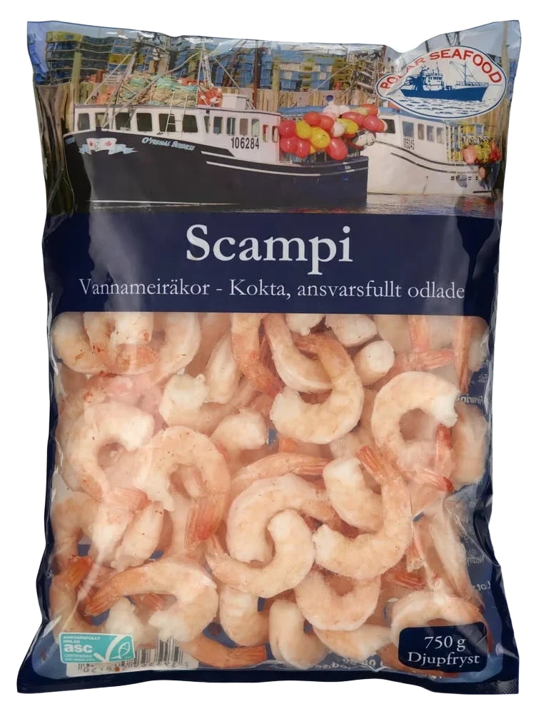 Polar Seafood Scampi Kokta ASC Fryst