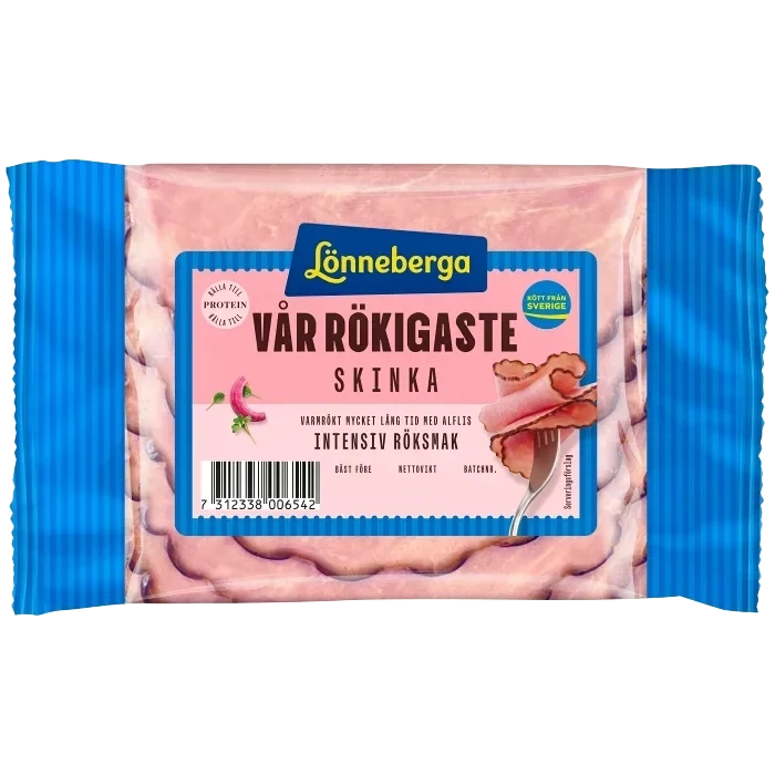 Skinka vår rökigaste 105g Lönneberga