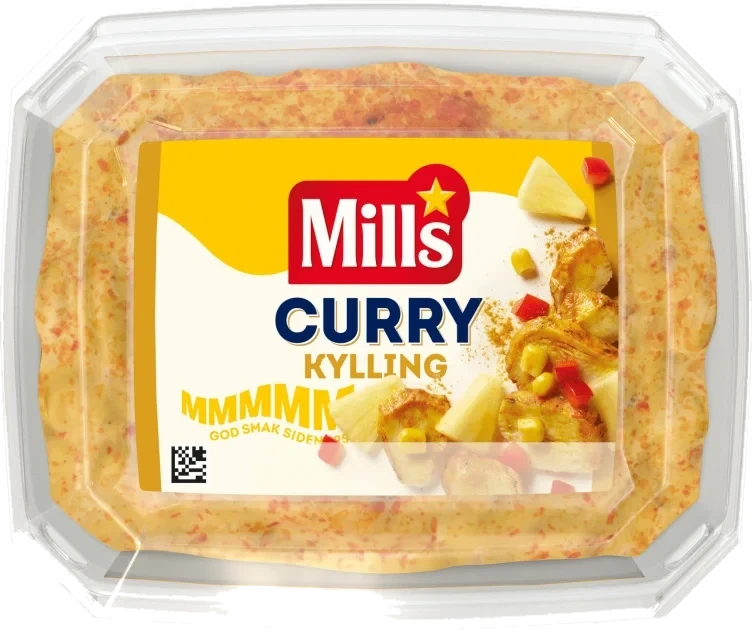 Kyllingsalat curry  200g