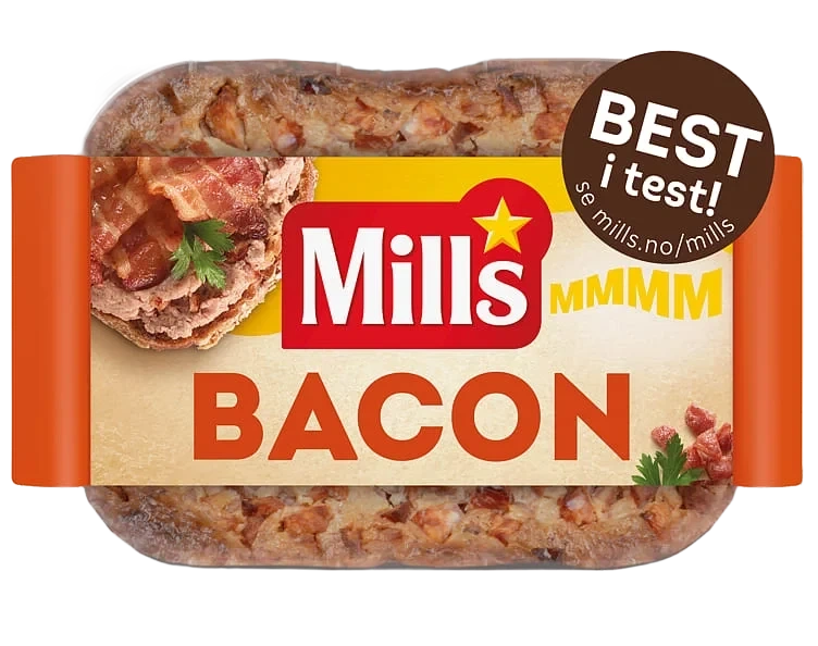 Baconpostei Ovnsbakt 185g Mills