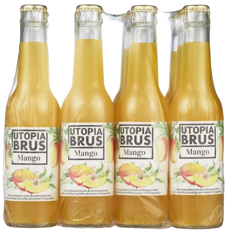 Utopiabrus Mango 0,275lx12 flaske Berentsens