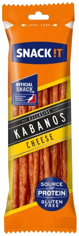 Kabanossi Cheese Exclusive 120g Snackit