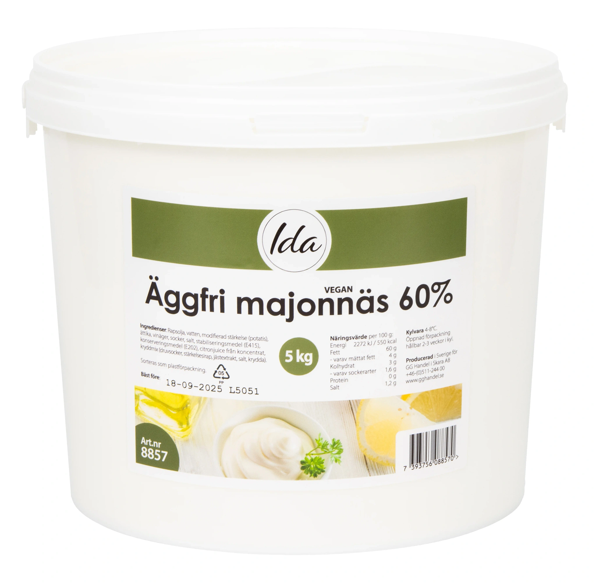 Majonnäs äggfri 60%