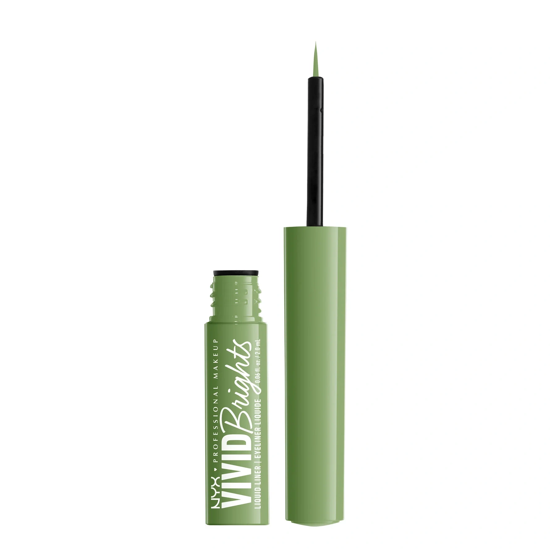 NYX PROFESSIONAL MAKEUP Vivid Bright Liquid Liner 02 Ghosted Green
