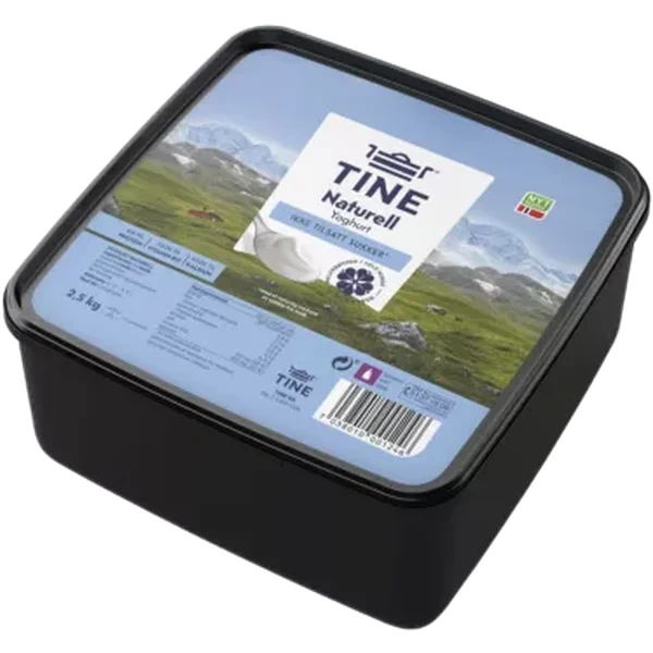 Tine Yoghurt Naturell 2,5 Kg