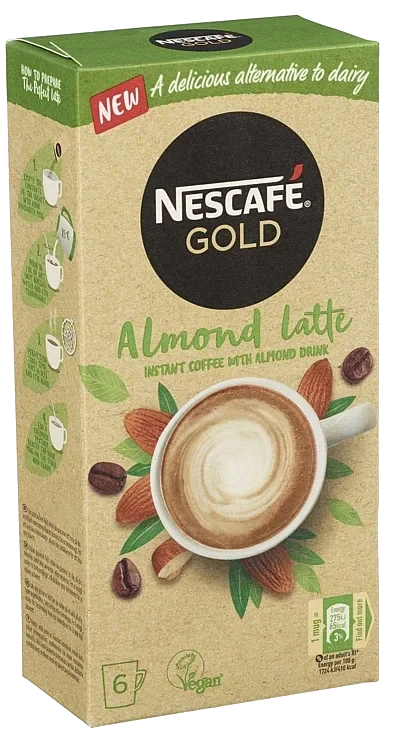 Nescafe gold almond latte 96g