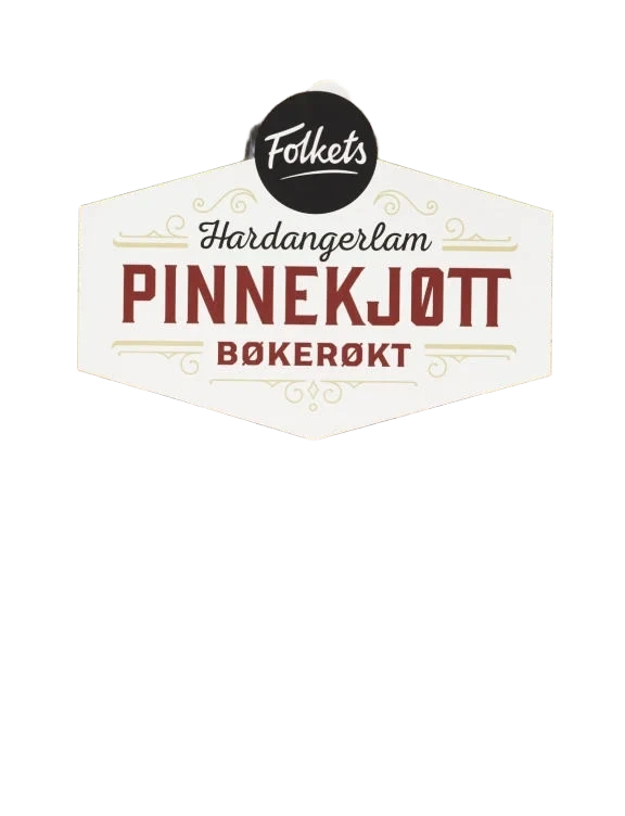Pinnekjøtt Røkt Hardangerlam Ca1,3kg Folkets
