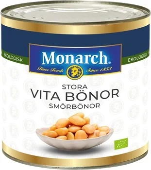 Smörbönor/Stora Vita bönor Eko