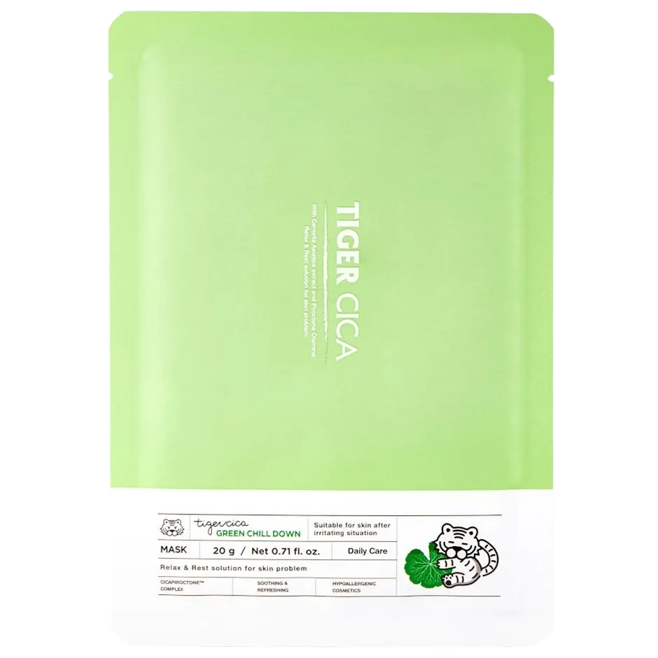 It'S SKIN Tiger Cica Green Chill Down Mask