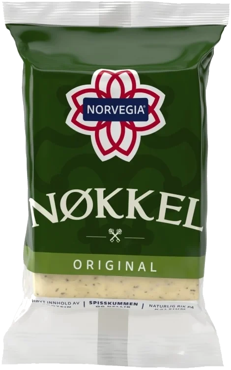 Norvegia Nøkkelost Skorpefri Ca423g