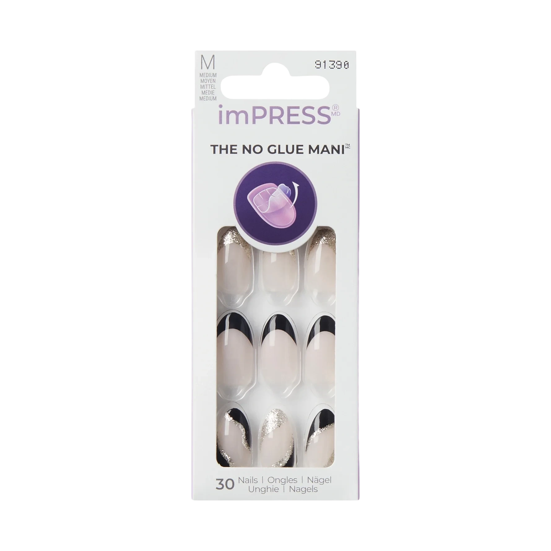 Kiss imPRESS Nails Illusion 30 pcs
