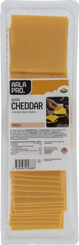 Cheddar skivad ost