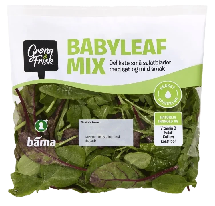 Babyleaf Mix 65g Grønn&Frisk