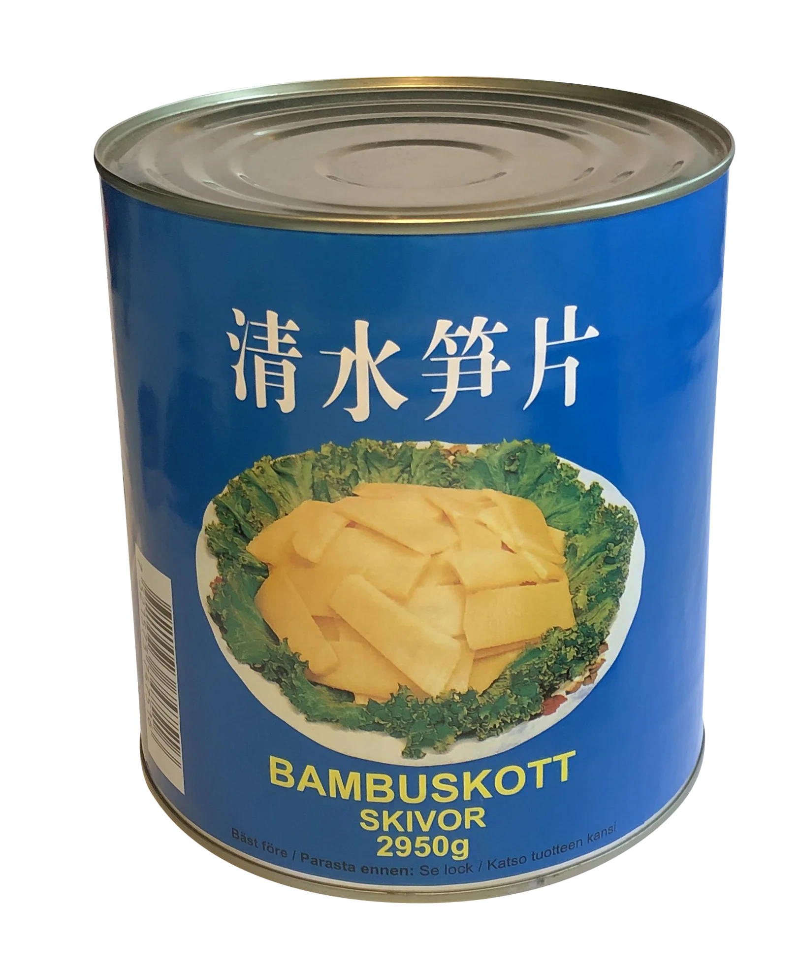 Bambuskott skivade