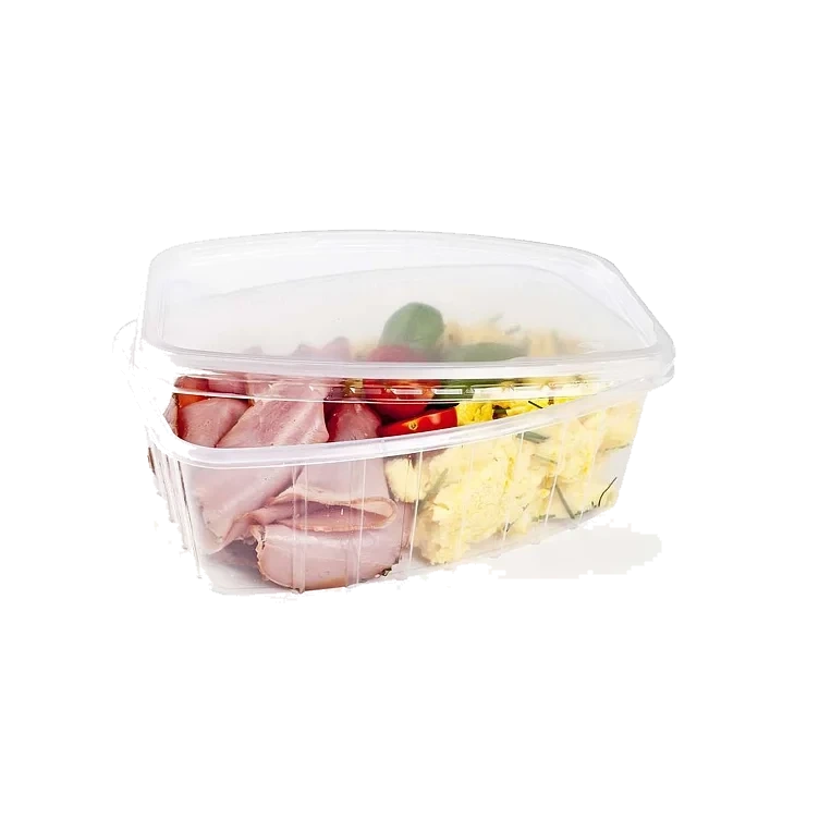 Plastboks bunn/lokk 1200ml  25stk