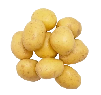 kokt potatis borst
