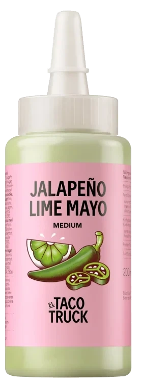 Jalapeno Lime Mayo 200ml El Taco Truck