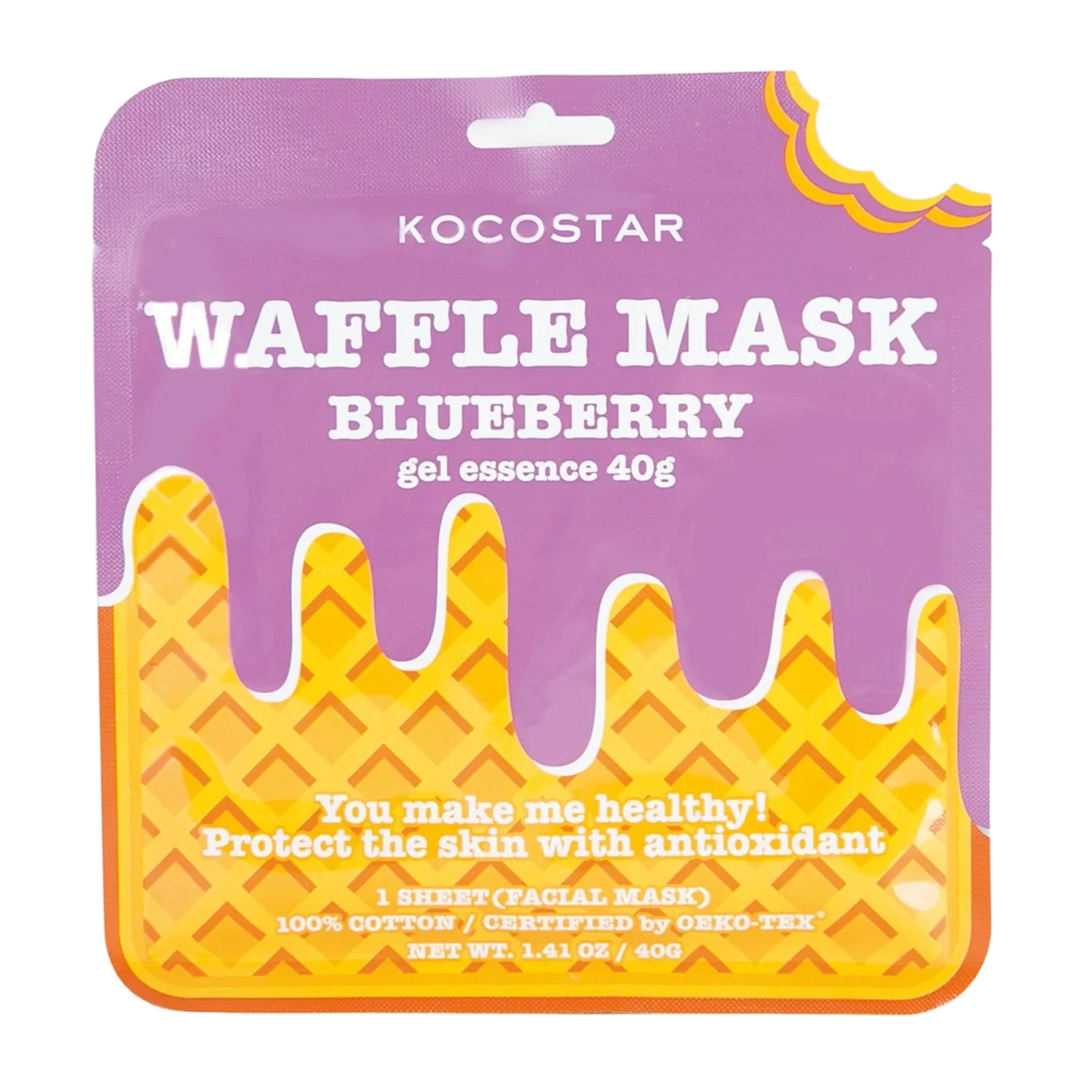 Kocostar Waffle Mask Blueberry
